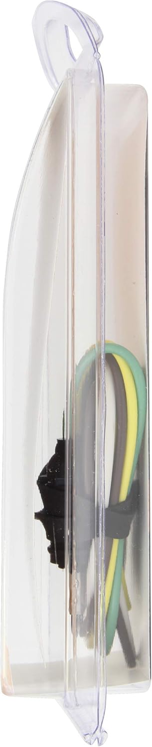 Vehicle & Trailer End Connector - 4-Wire/4-Flat (Pigtail)