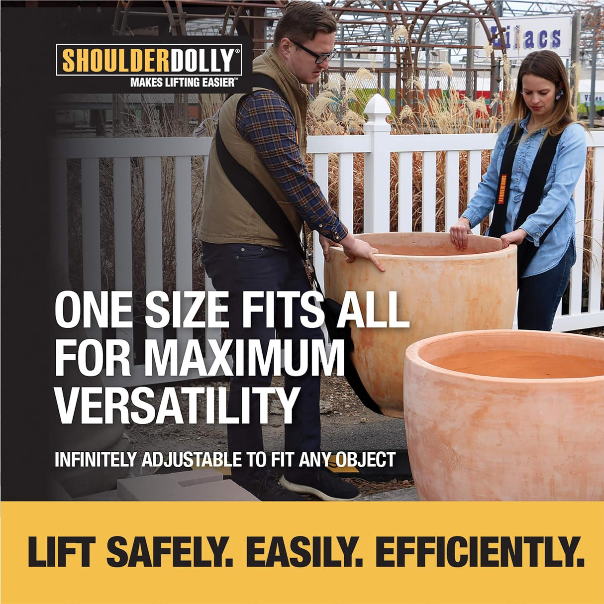 Shoulder Dolly Moving Straps