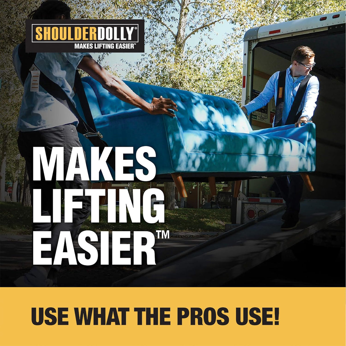 Shoulder Dolly Moving Straps