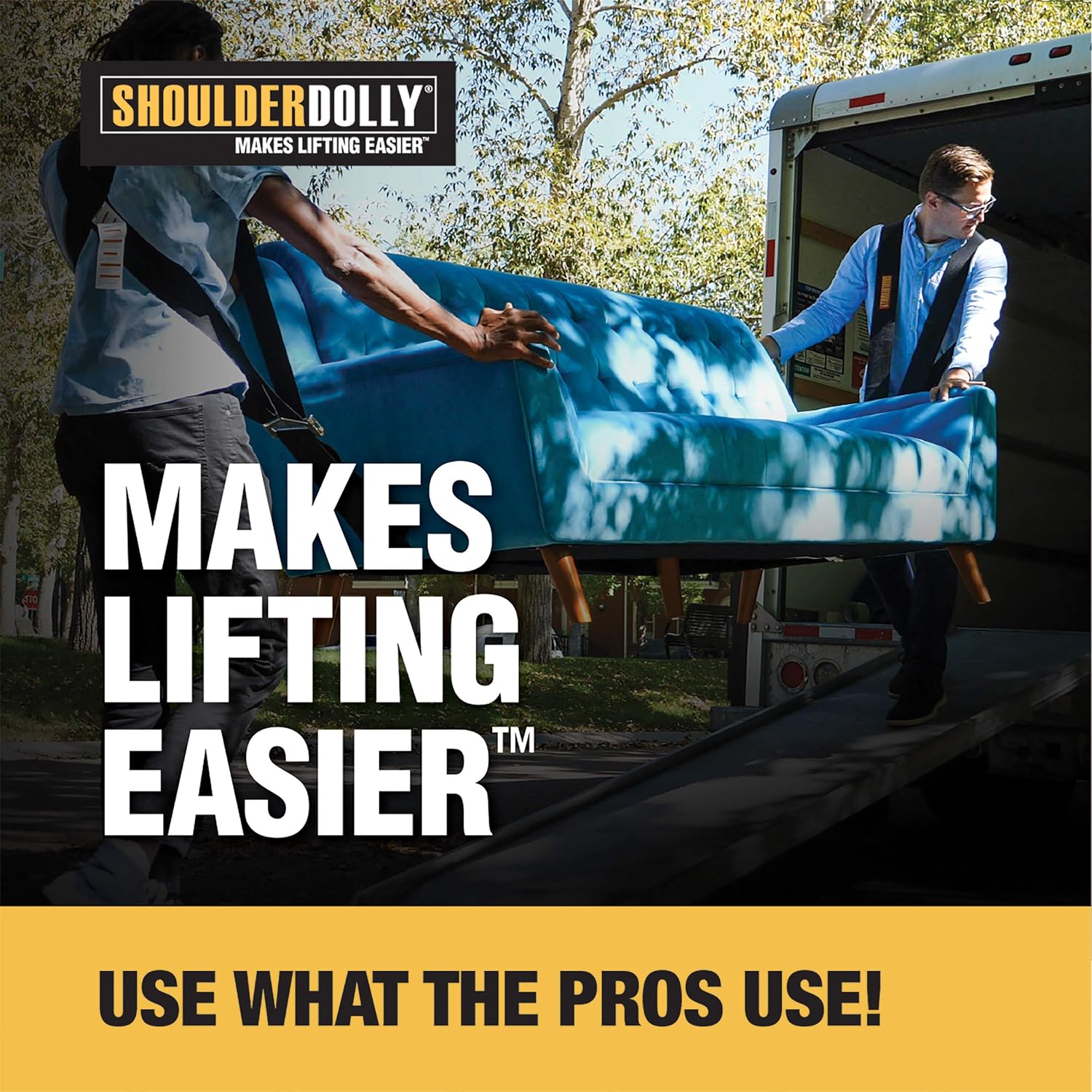 Shoulder Dolly Moving Straps