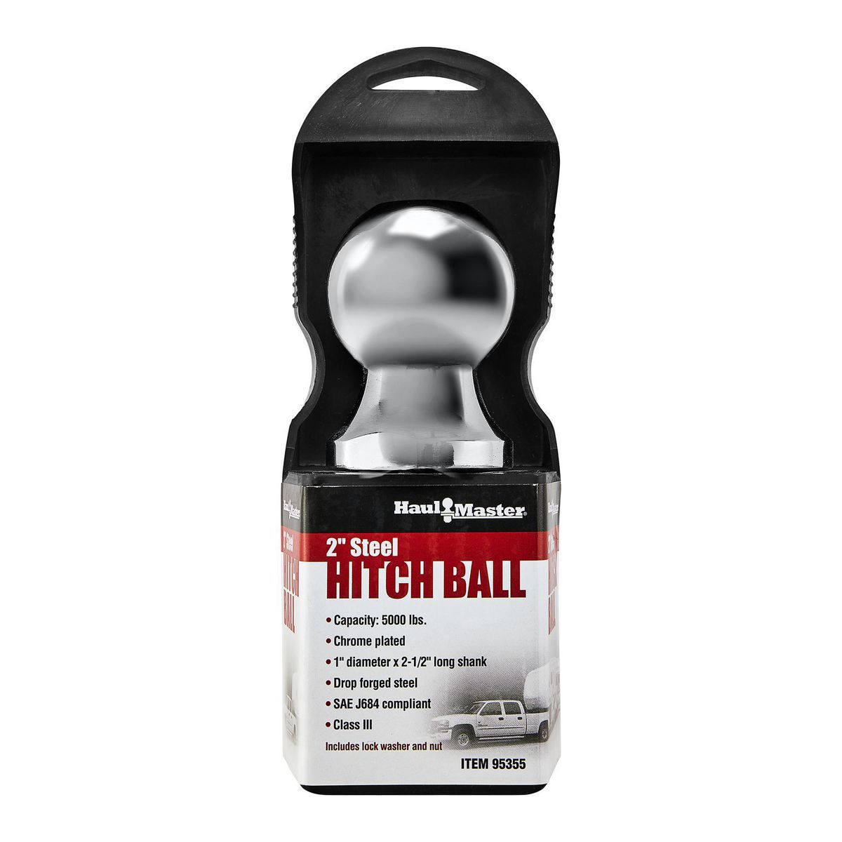 Steel Ball Hitch - 2"x1" (5000lbs)