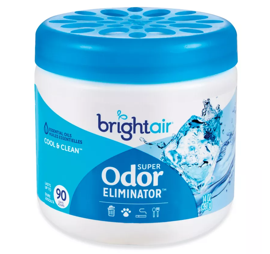 Bright Air® Industrial Air Freshener - Super Odor Eliminator (14oz/0.4qt) - Gel - 450 ft³