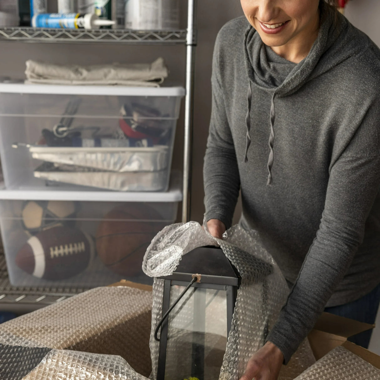 Bubble Sheets Box (Small Bubble) - Roll & Wrap 3/16" Thick - 12"x150'