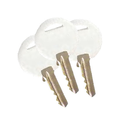 Round Cylinder Disc Lock - 2¾" (70mm) Stainless Steel (Heavy Duty)