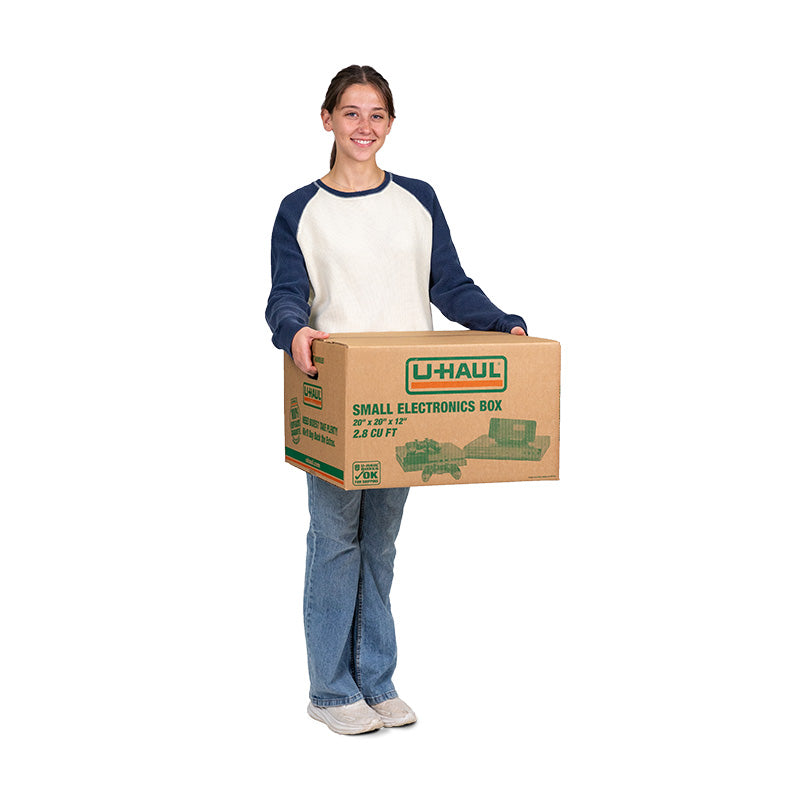 Small Electronics Moving Box