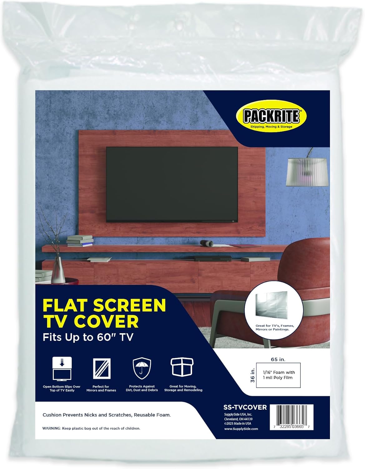 TV Cover / Frame Cover (Up to 60")