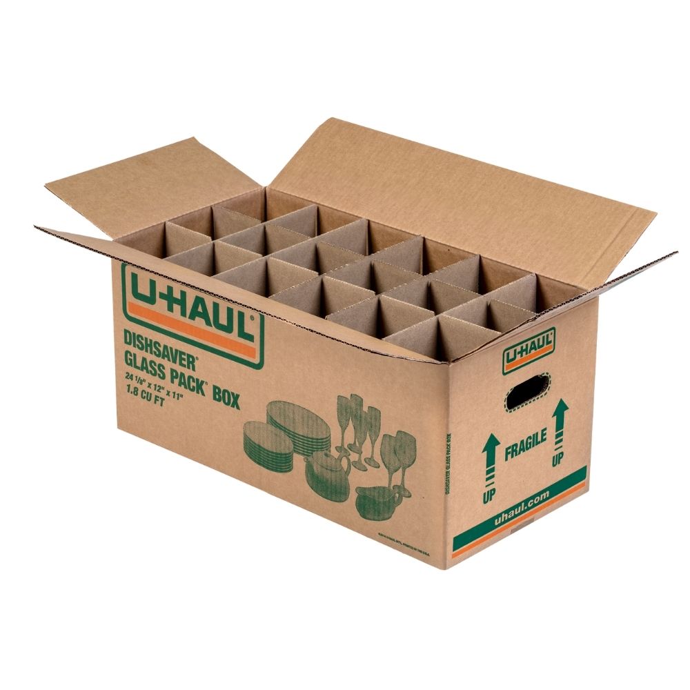 Glass Packing Kit With Moving Box