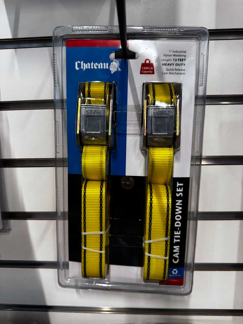 12' Heavy Duty Cambuckle Tie Down (2-Pack)