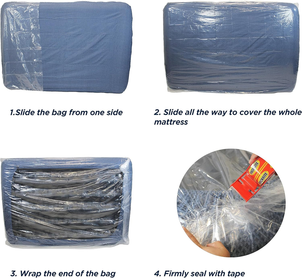 Full/Twin Mattress Bag/Cover - 91"x54"x14" (1-Pack)