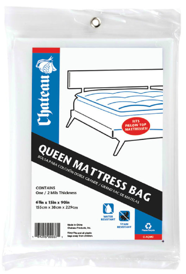 Queen Mattress Bag/Cover - 61"x15"x90" (1-Pack)