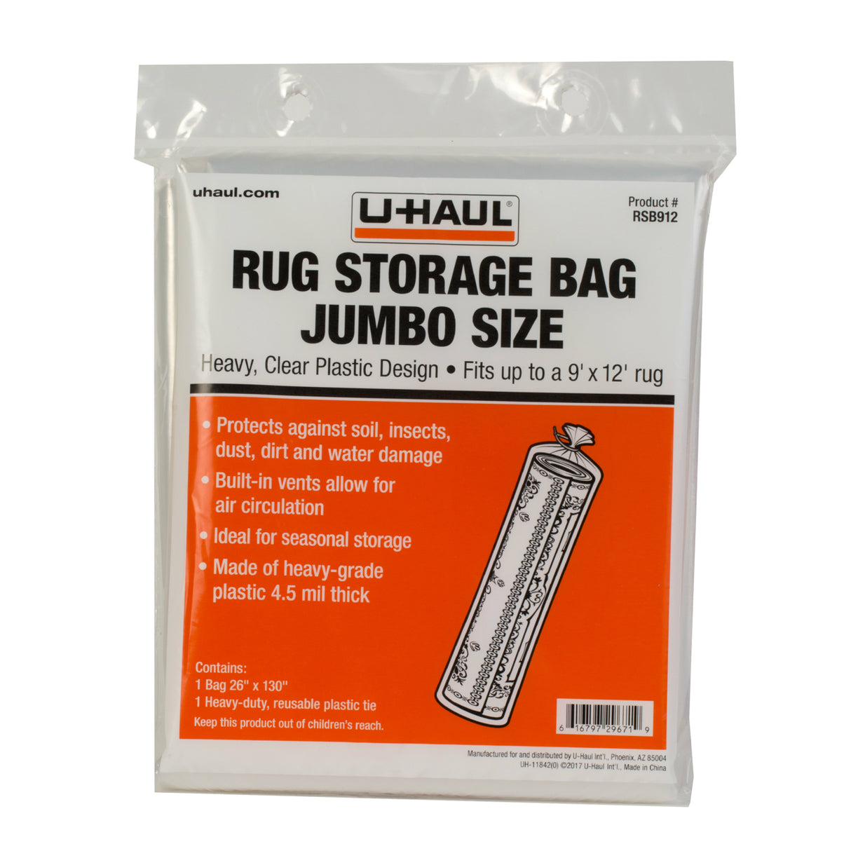 Rug Storage Bag - Jumbo Size