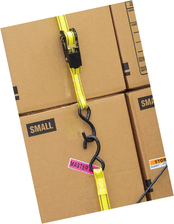 12' Heavy-Duty Cambuckle Tie Down (Single Pack)
