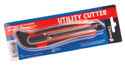 Retractable Utility Knife w/ Blades (1-Pack)