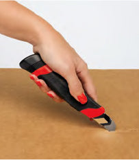 Retractable Utility Knife w/ Blades (1-Pack)