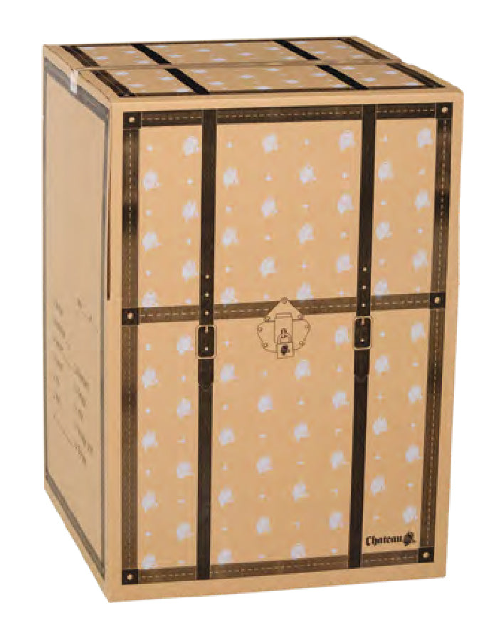 Short Wardrobe Box w/Hanger Bar - 24"x24"x34"