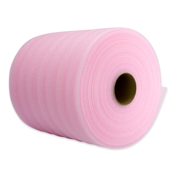 Protective Foam Wrap (Pink) - 12" x 75' (ft)