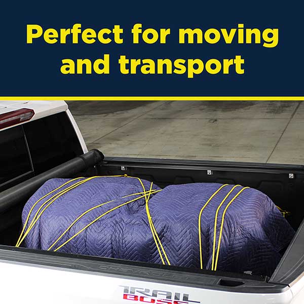 Deluxe Moving Blanket Pad (Quilted Blue) - 72"x80"