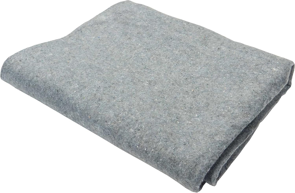 Economy Moving Blanket (Textile Eco-Friendly 100% Recycled) - 72"x54" - (1-Pack)