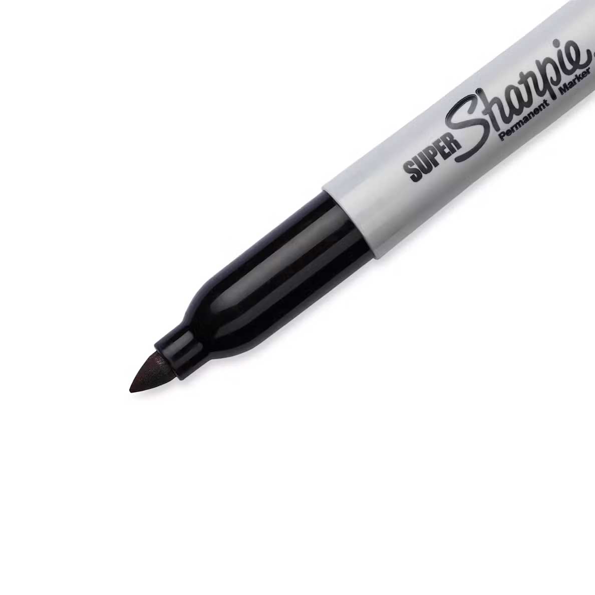 Sharpie Super (Fine-Tip) Permanent Marker Black (1-Pack)