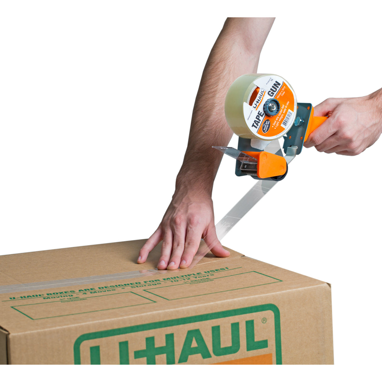Tape Gun Dispenser w/ Free Roll of 2" Tape