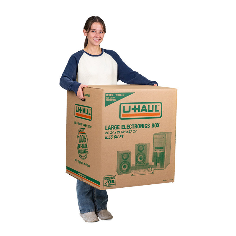 Double-Walled Large Electronics Moving Box