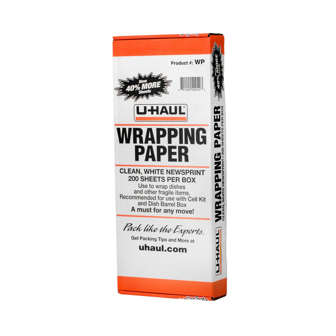 Packing Paper for Moving (200 Sheets) - 100% Recyclable Newsprint Paper - 24” x 30” Packing Sheets