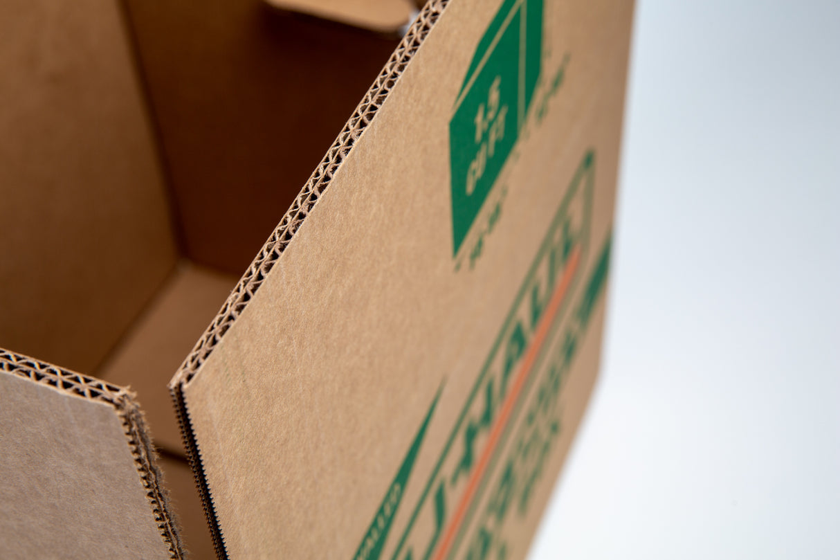 Extra-Large Heavy-Duty Double Wall Moving & Shipping Box - 24” x 18” x 24” (L x W x H)