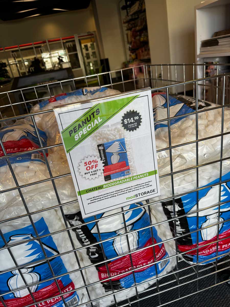 Chateau Biodegradable Peanuts (Loose Fill) - 1.5 (cu ft)