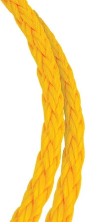 Tie-Down Polypropylene Rope (Yellow) 1/4"x50'