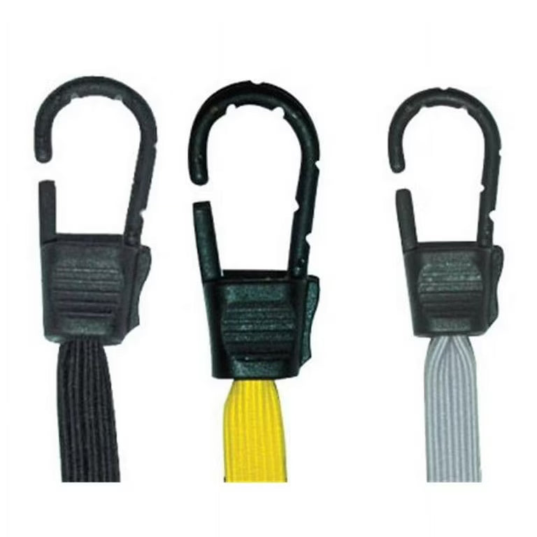Flat Bungee Cord Assortment - 6 Pack