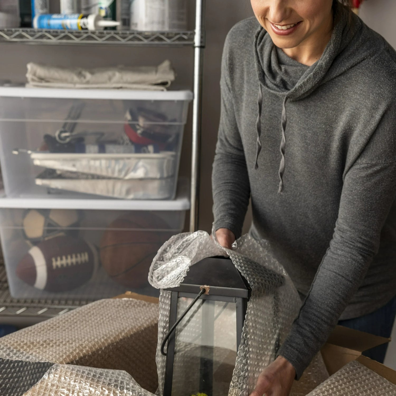 Bubble Sheets Box (Small Bubble) - Roll & Wrap 3/16" Thick - 12"x150'