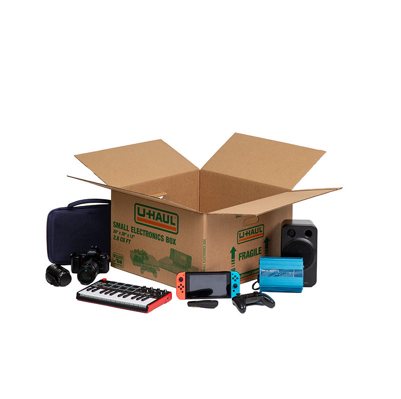 Small Electronics Moving Box