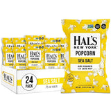 Hal's New York Gluten Free Popcorn, Sea Salt, 0.75 oz (Pack of 24)