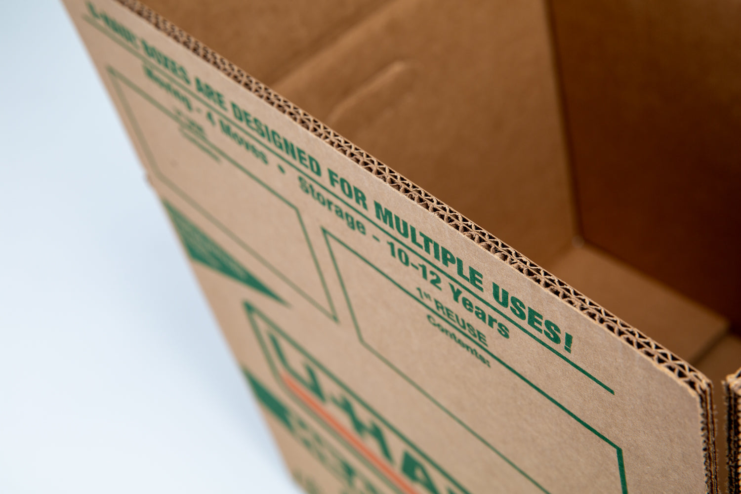 Large Heavy-Duty Double Wall Moving & Shipping Box - 18” x 18” x 24” (L x W x H)