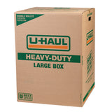 Large Heavy-Duty Double Wall Moving & Shipping Box - 18” x 18” x 24” (L x W x H)