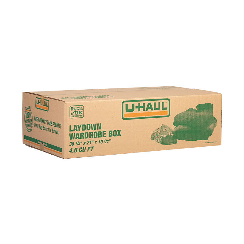 Laydown Wardrobe Moving Box
