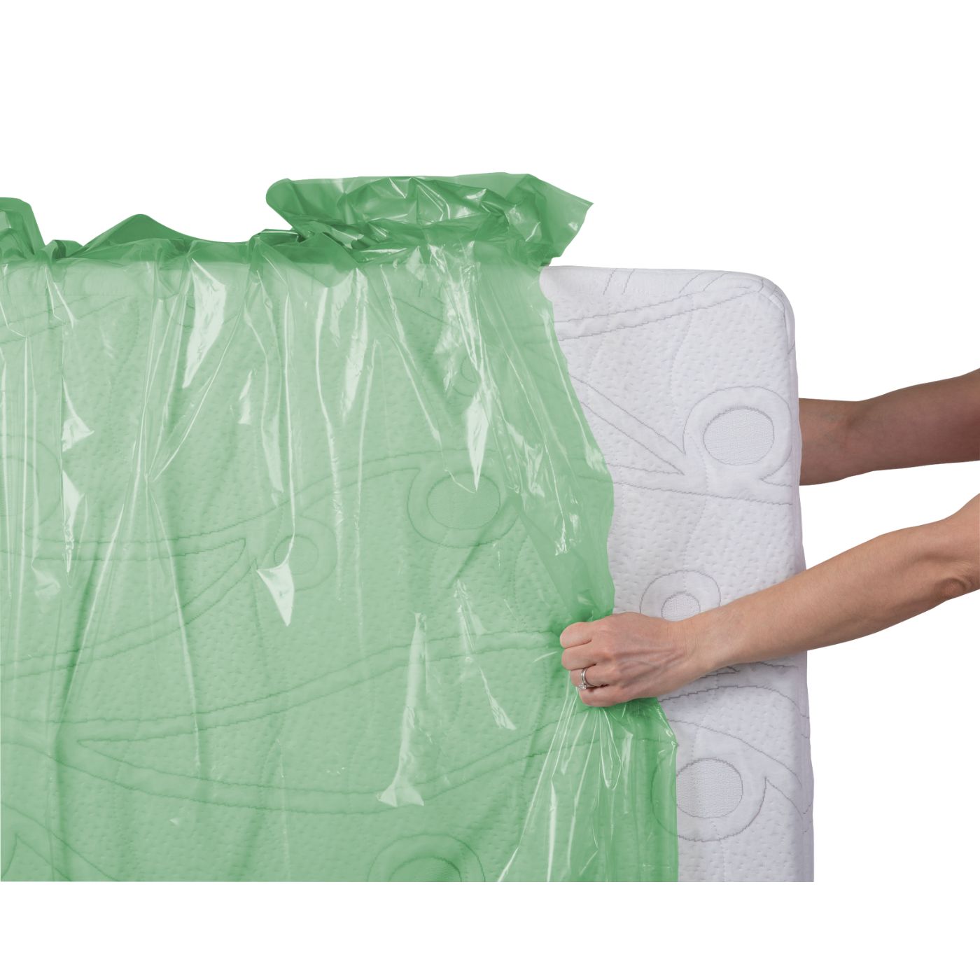 Full Size Mattress Bag Set with Handles for Moving and Storage