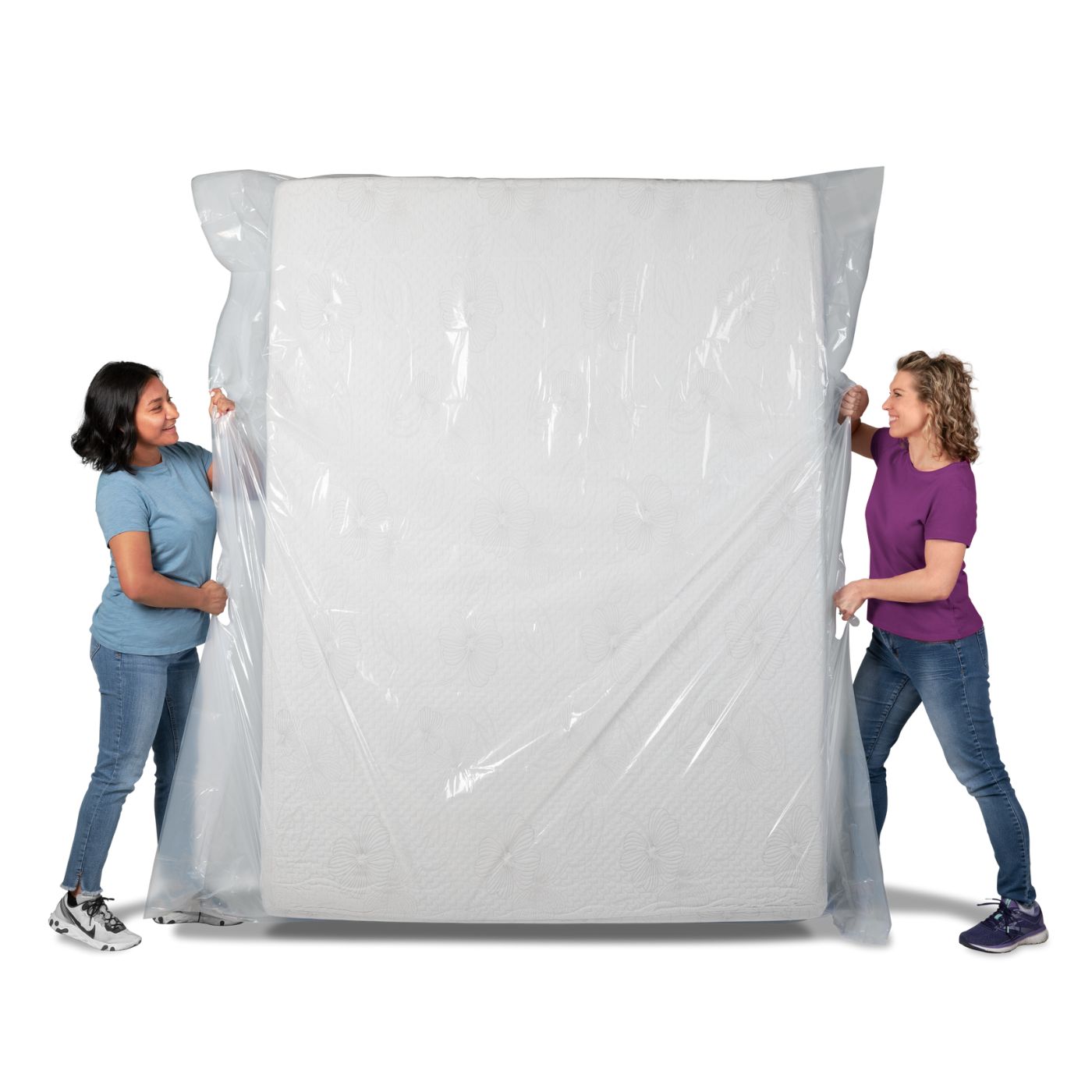 Queen Size Mattress Bag Set with Handles for Moving and Storage