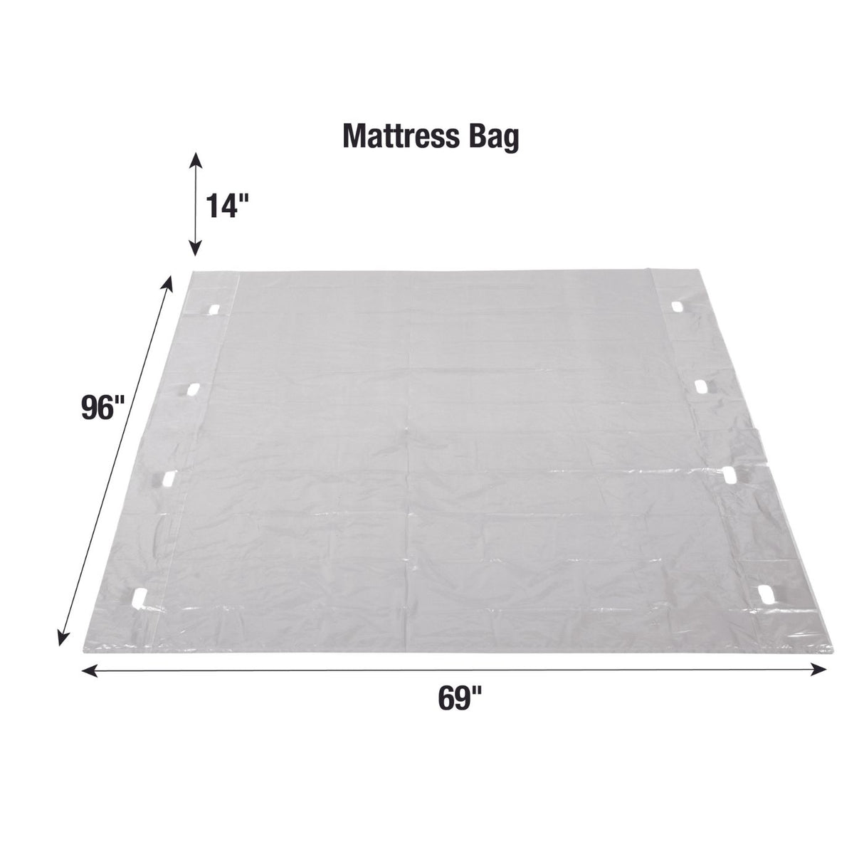 Queen Size Mattress Bag Set with Handles for Moving and Storage