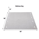Queen Size Mattress Bag Set with Handles for Moving and Storage