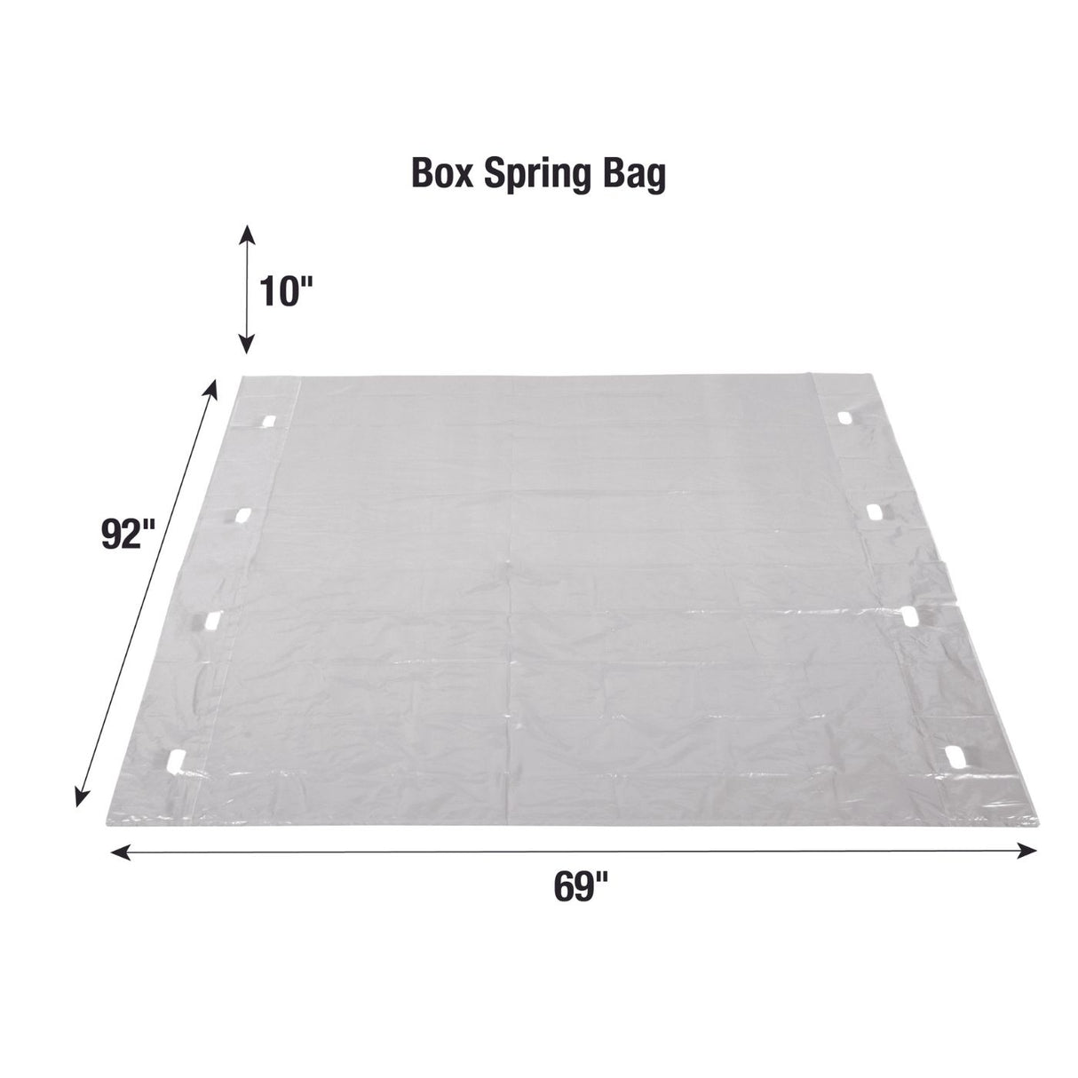 Queen Size Mattress Bag Set with Handles for Moving and Storage