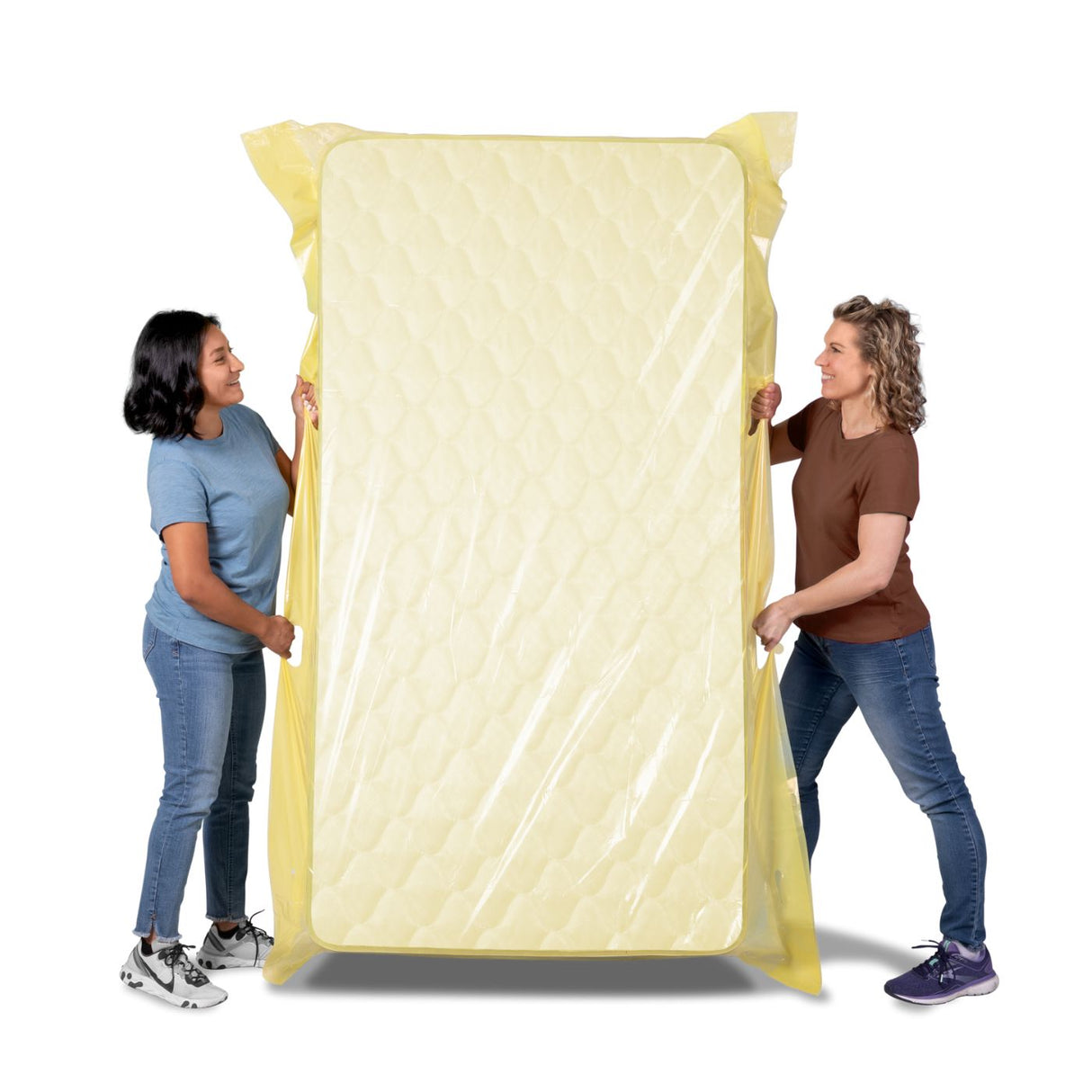 Twin Size Mattress Bag Set with Handles for Moving and Storage