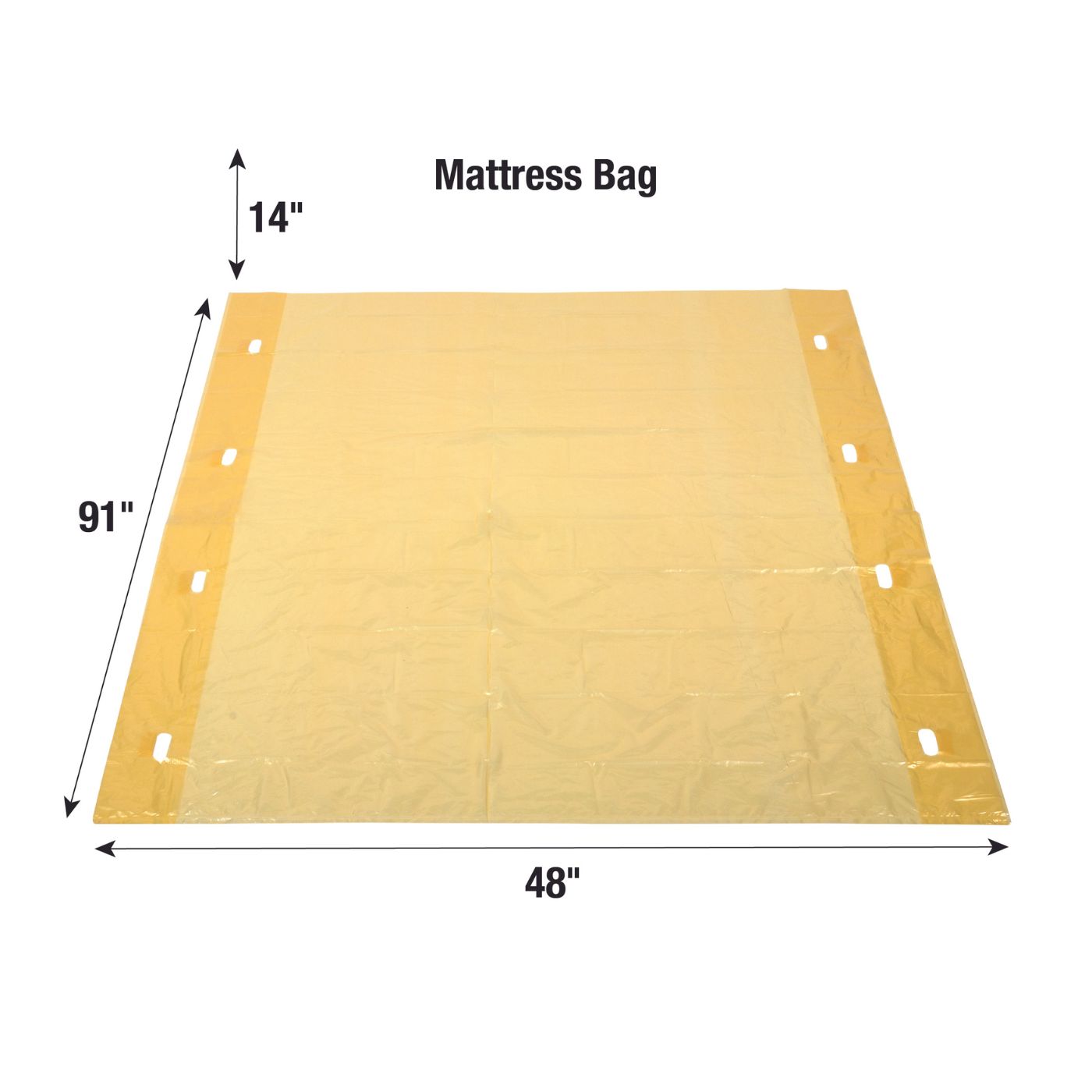 Twin Size Mattress Bag Set with Handles for Moving and Storage