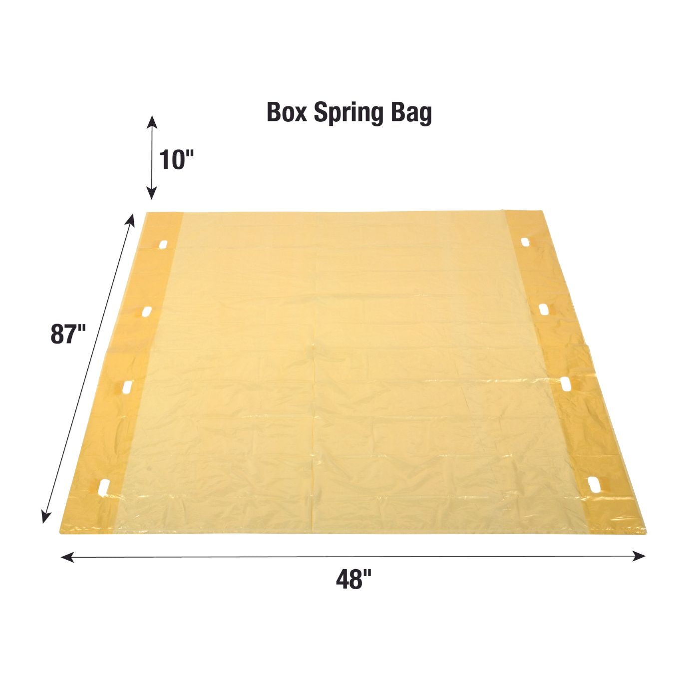 Twin Size Mattress Bag Set with Handles for Moving and Storage