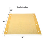 Twin Size Mattress Bag Set with Handles for Moving and Storage