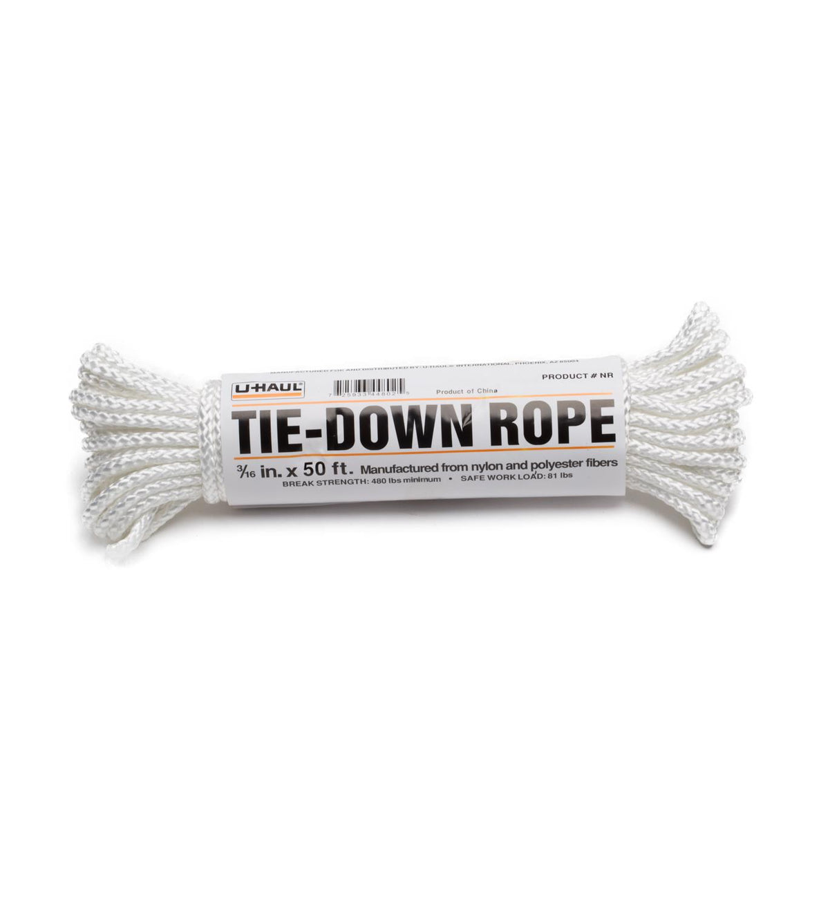 Nylon Tie-Down Rope (81-lb Workload) - 50 ft