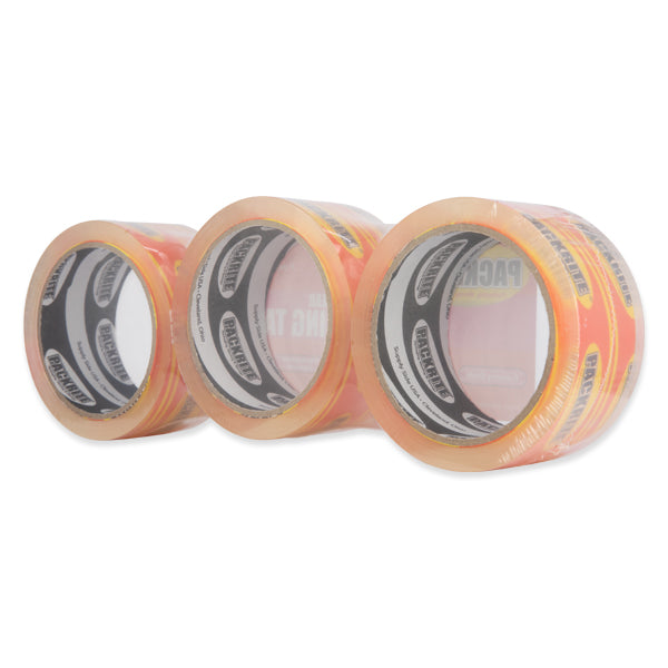 Crystal Clear Ultra-Thick 2.6 mil Packaging Tape 2"x60 (yards) (3 Pcs)