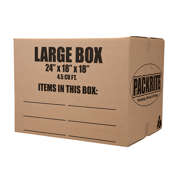 Large Moving Box - 24"x18"x18" (Light Weight Stuff)