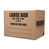 Large Moving Box - 24"x18"x18" (Light Weight Stuff)