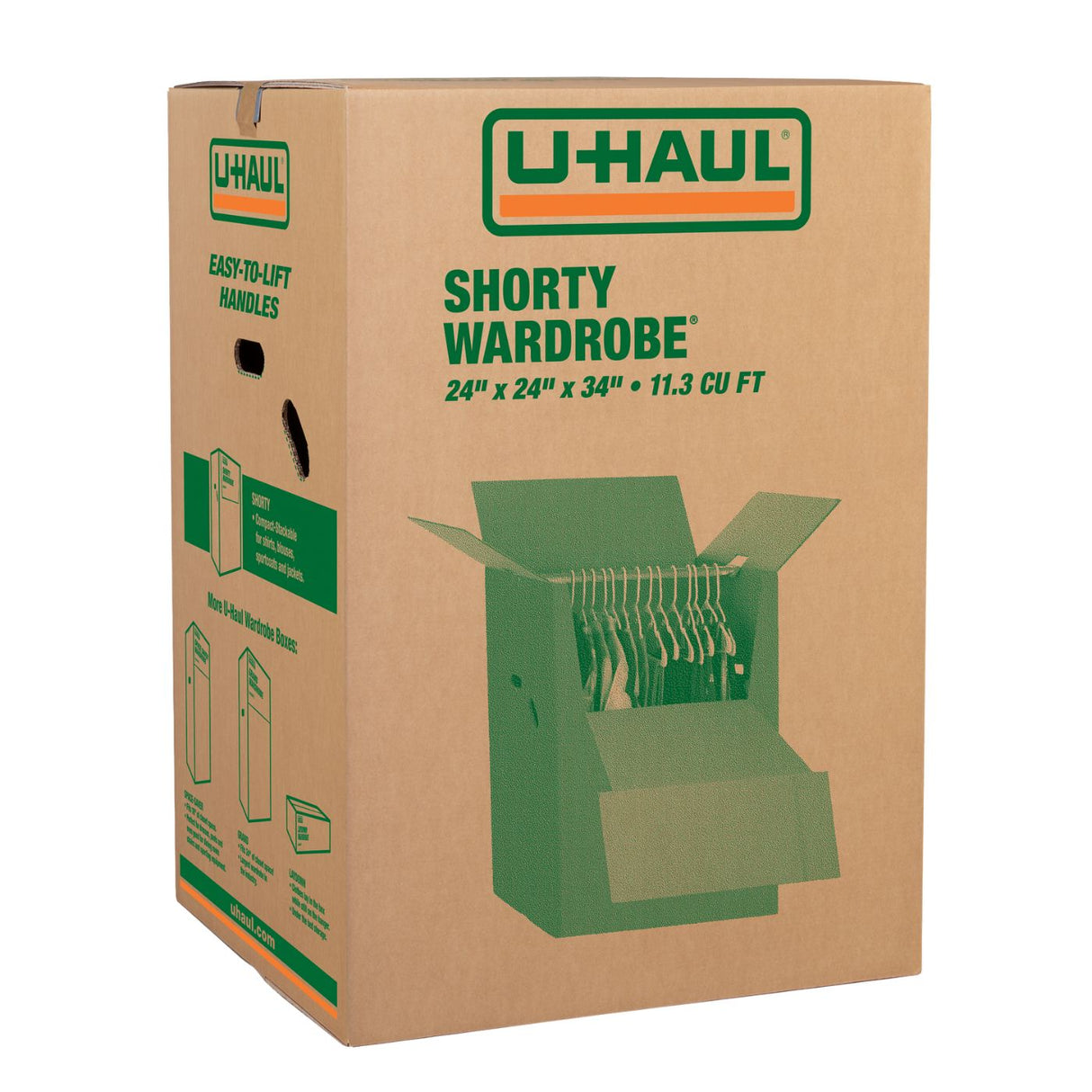 Double-Walled Shorty Wardrobe® Moving Box